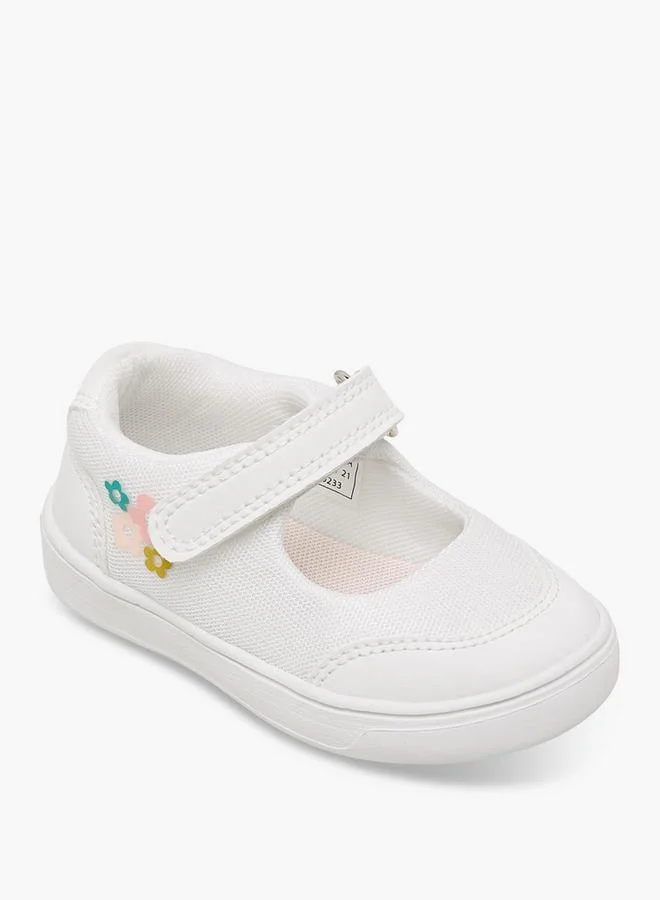 Barefeet Girls Hook & Loop Mary Jane Shoes